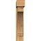 Ekena Millwork Imperial Block Rough Sawn Bracket w/ Offset Brace, Western Red Cedar, 8"W x 34"D x 42"H BKT0806X34X42IMP05RWR - alternate 3